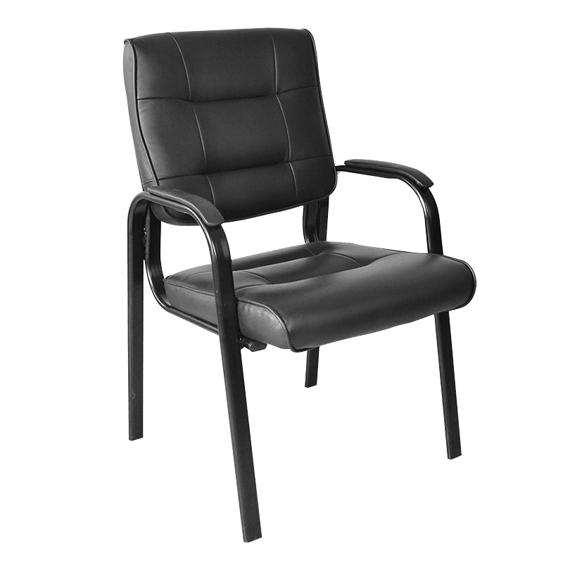 Siedzisko recepcyjne z podłokietnikiem w środkowej części pleców i PU na konferencję (Y-1755)