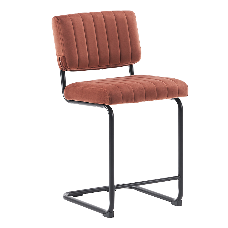 Krzesła nablatowe Camel Velvet z niskim oparciem (Y-C02)