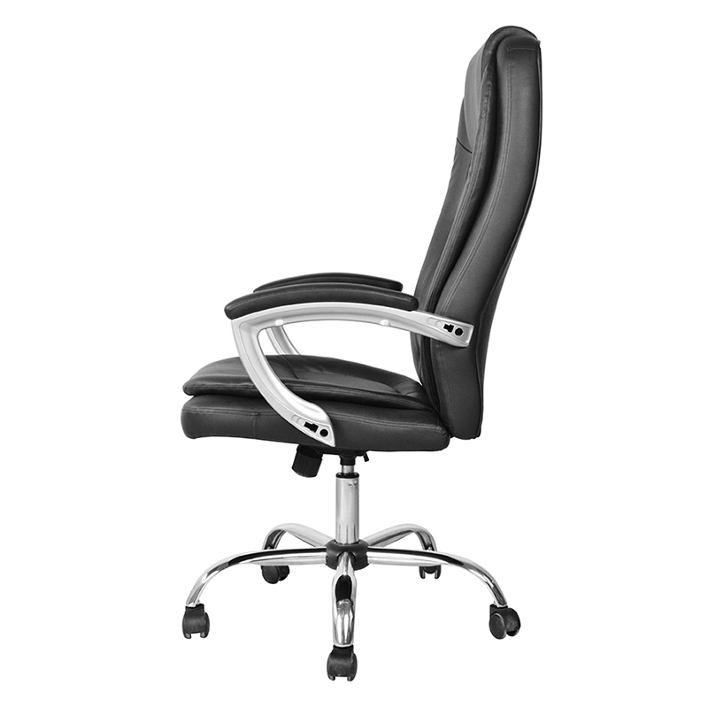 Krzesło biurowe z wysokim oparciem i wyściełanym podłokietnikiem do malowania (M-6123)