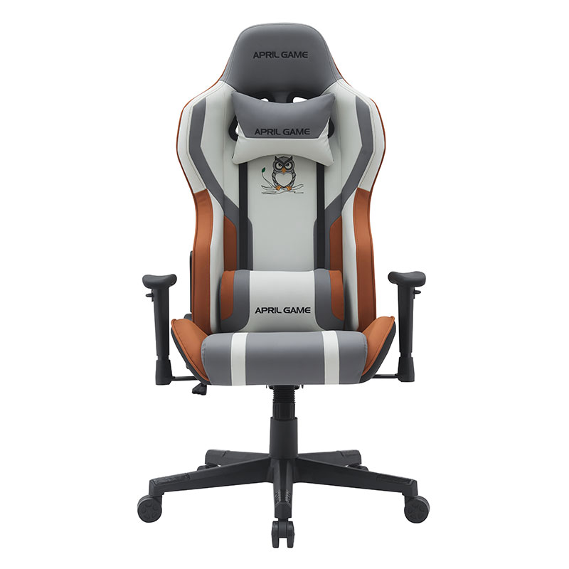 Wzór zwierzęcy Wysoka syntetyczna skóra Silla Gamer Obrotowe krzesło dla graczy o 180 stopni Mocna rama Racing Gamer Chair (T-7121)
