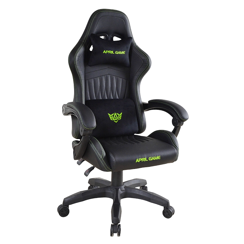 Regulowane podłokietniki PP, rozkładane skórzane krzesło do gier (T-7130)