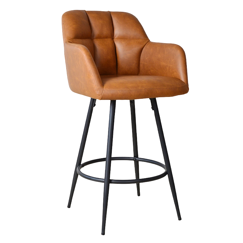 Krzesło z wysokim oparciem i niskim oparciem z PU (X-5117B)